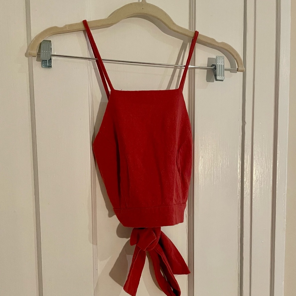 Lulu’s Sail with Me Tie Back Top